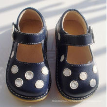 ВМС с белыми очками Polka Soft Squeaky Shoes 7 цветов